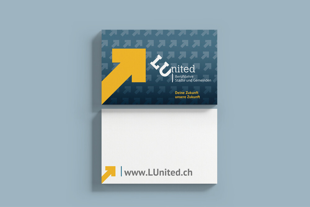 Visitenkarten – LUnited – Lehrberufe von Stadt und Gemeinden