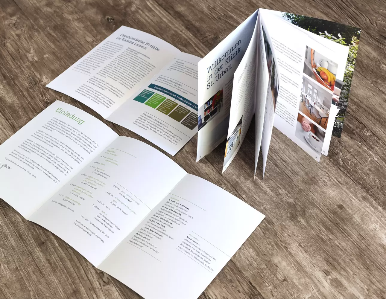 Kommunikationsunterlagen und Flyer – Luzerner Psychiatrie (lups)