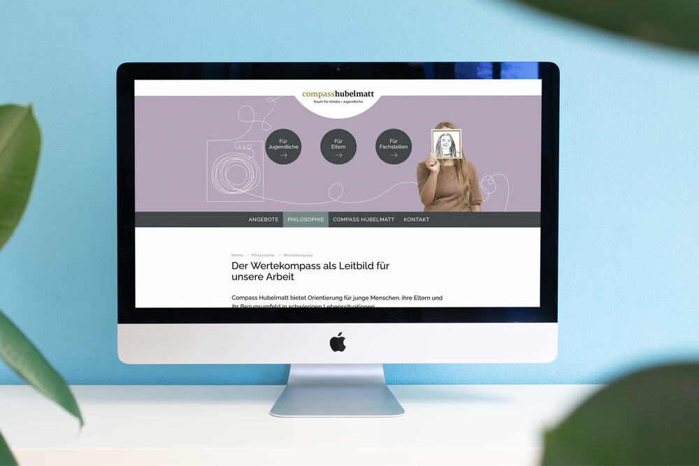 Webdesign – Compass Hubelmatt, Luzern
