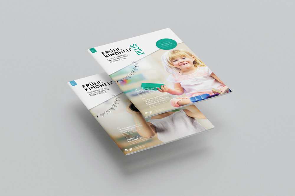 Magazin Frühe Kindheit PLUS, Titelseiten-Serie – Berufsverband Heilpädagogische Früherziehung (BVF)