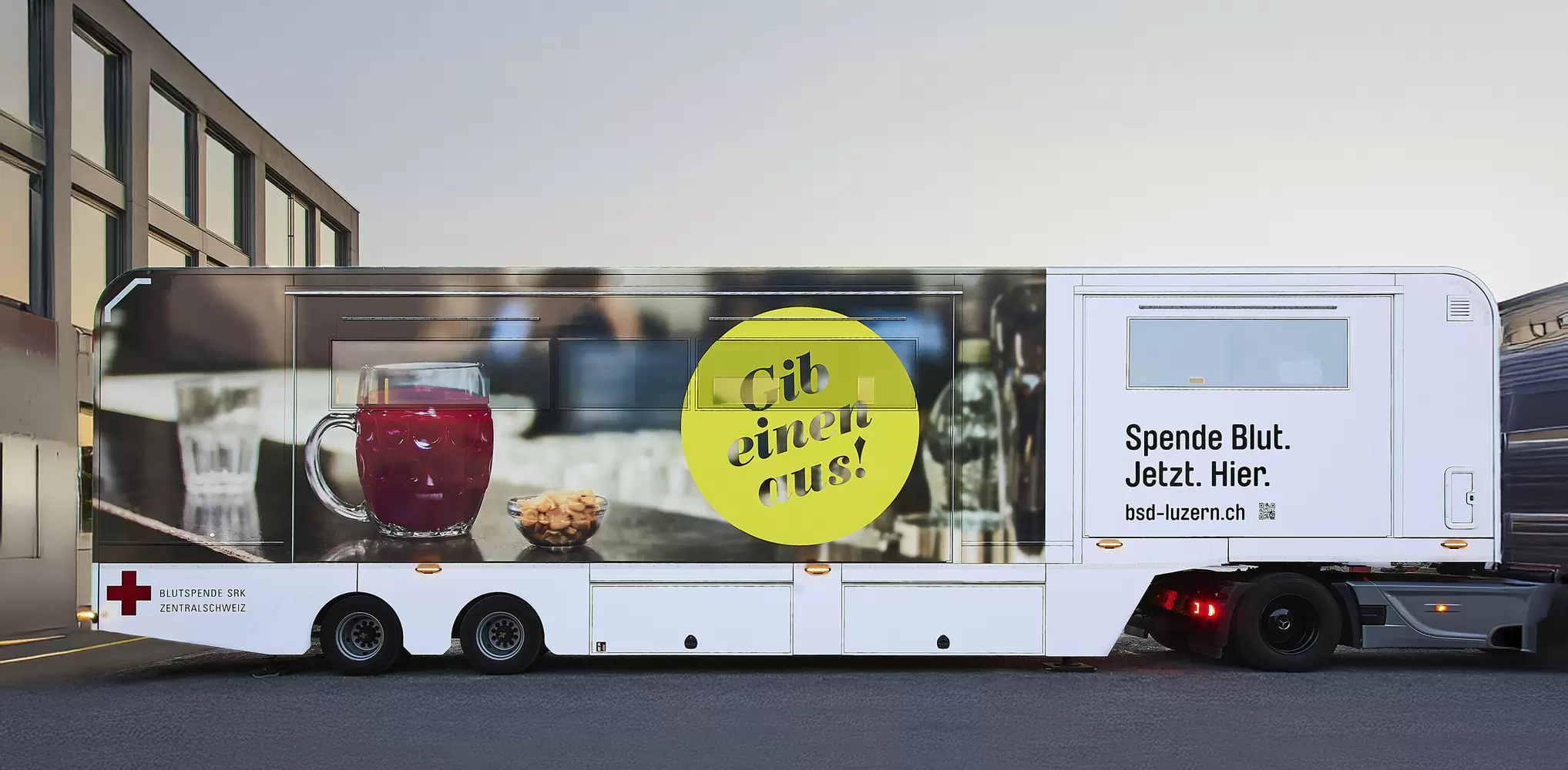 mobiles Blutspendezentrum in Stans – Blutspendedienst Luzern